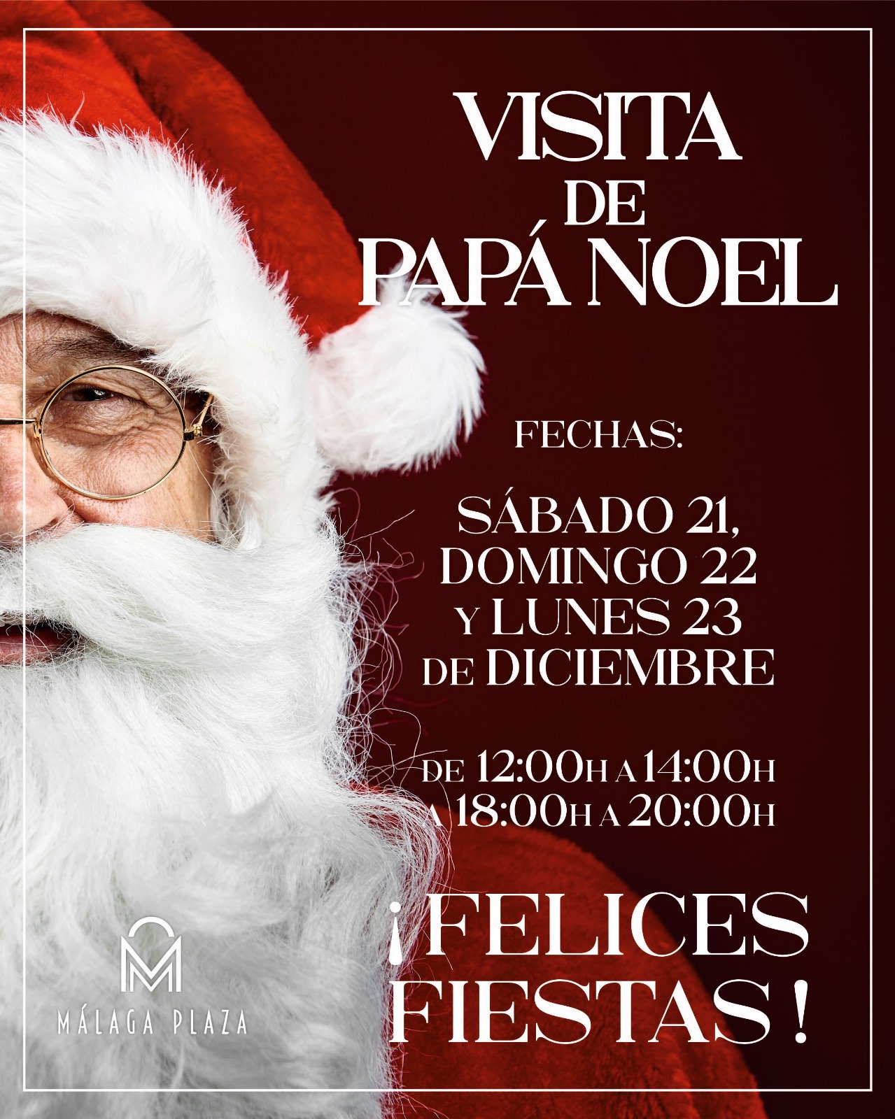 ¡Papá Noel nos visita!