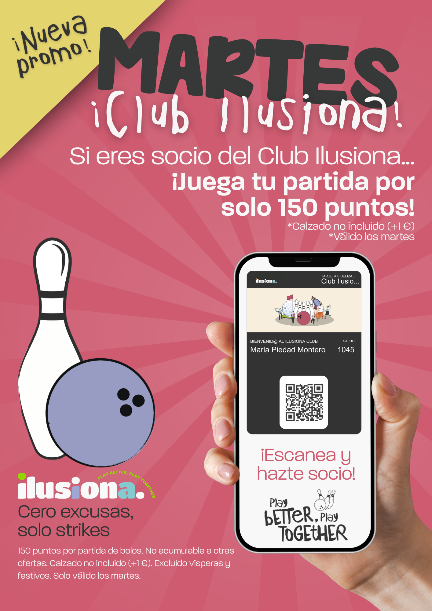 Club Ilusiona – Martes de Bowling