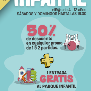 Promo Infantil Bowling + Parque